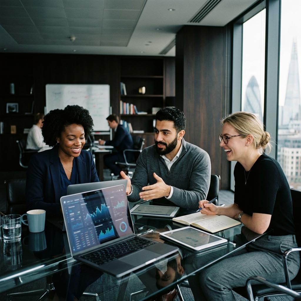 Faucon Investoire quantitative engineering team at work